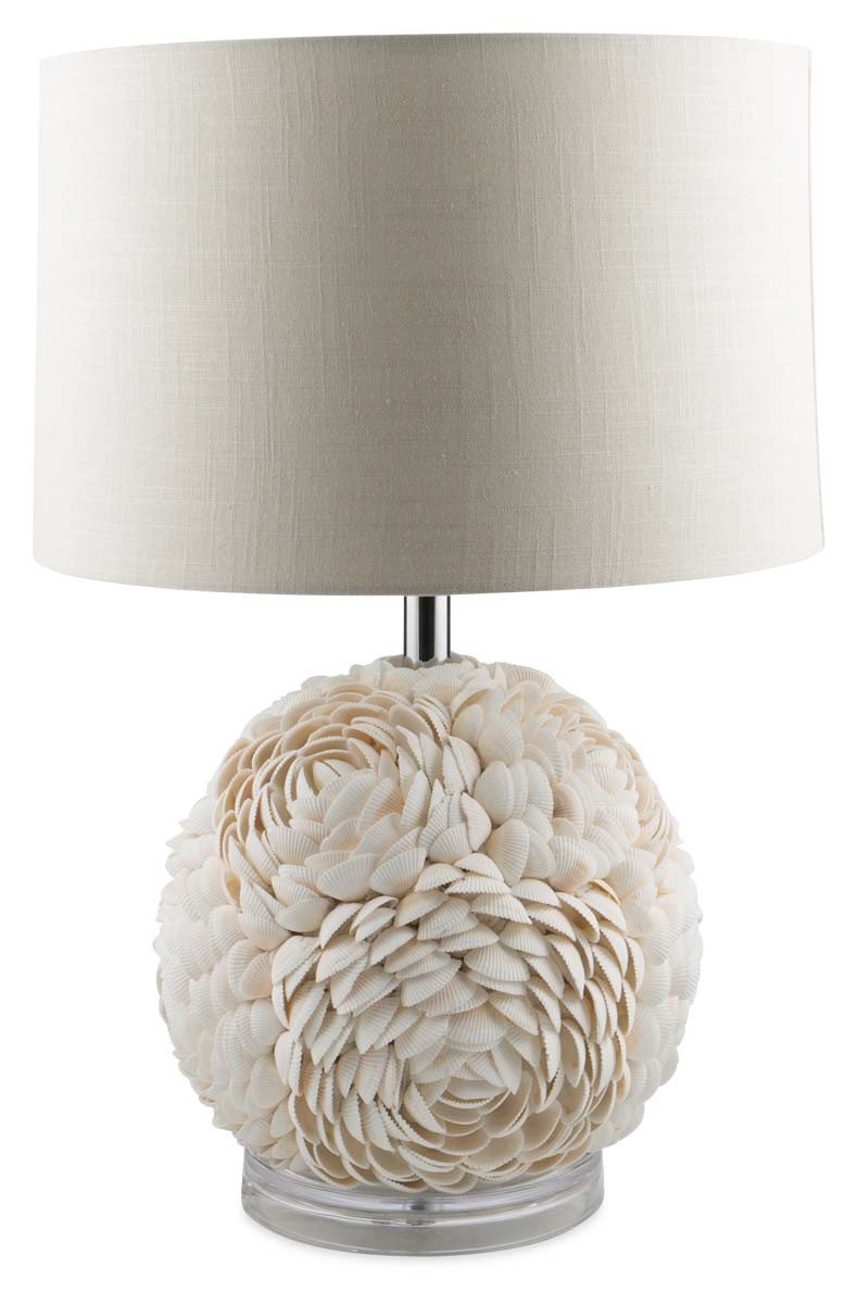 Rounded Shell Layered Lamp-abc