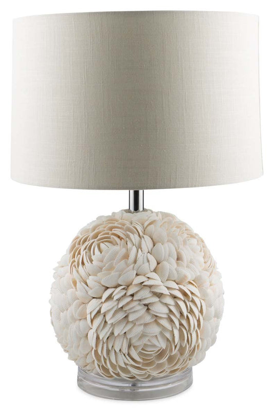 Rounded Shell Layered Lamp-abc
