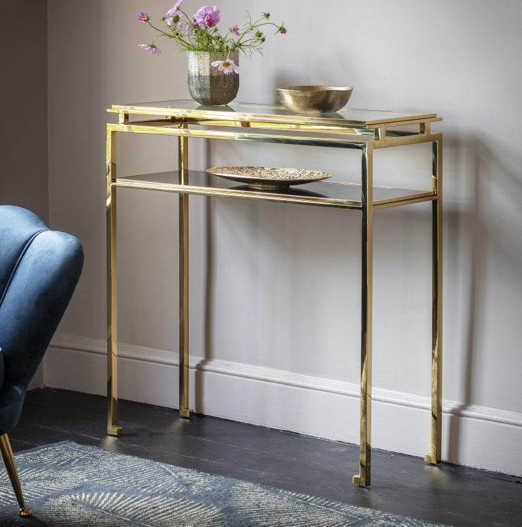 Connie Console Table Gold-abc