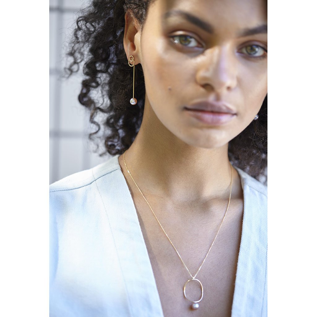 PEARL CONTINUITY NECKLACE-abc