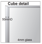CUBE Mirror - 600mm-abc