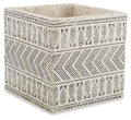 Cement Square Planter Large-abc