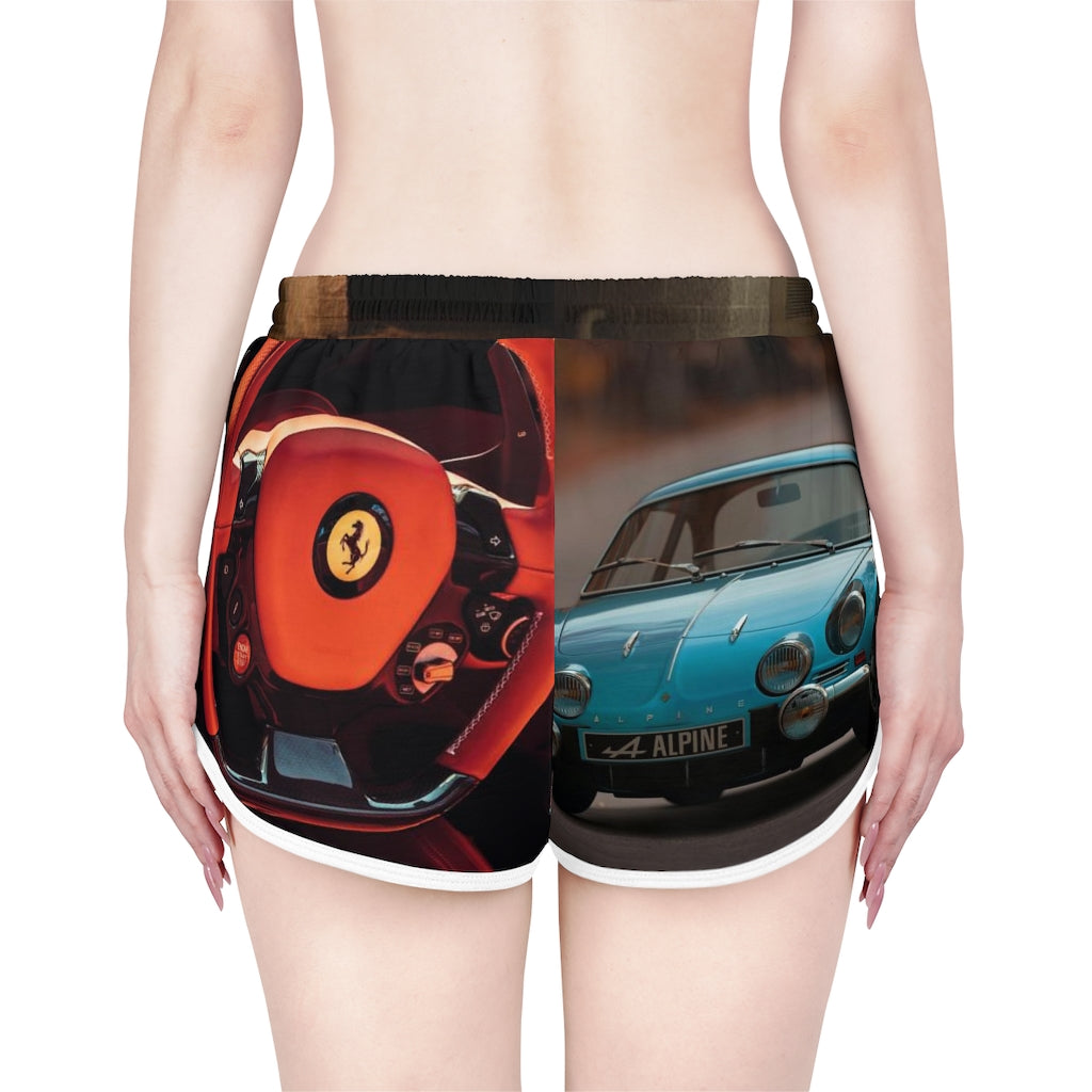 Women's Relaxed Shorts (AOP)-abc