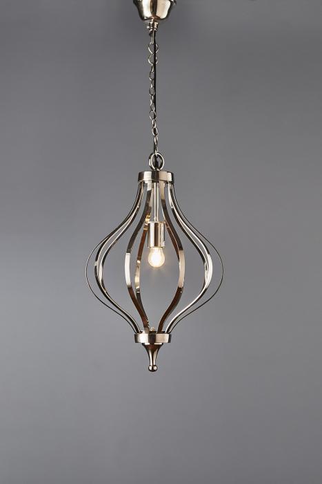 Wategos hanging lamp in nickel-abc