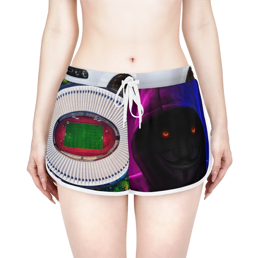 Women's Relaxed Shorts (AOP)-abc