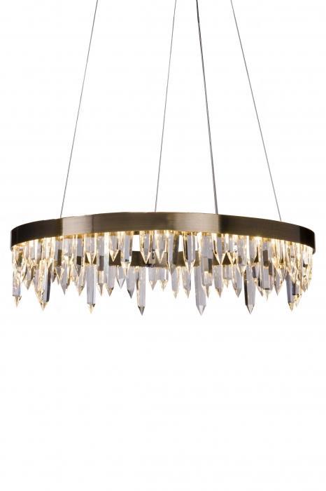 Thomas hanging lamp in brown bronze-abc