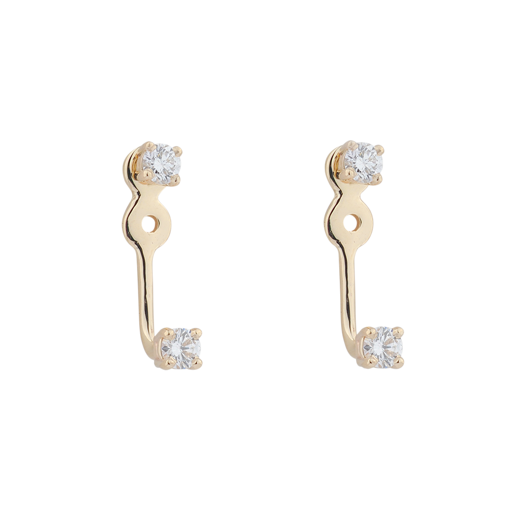 DIAMOND FLOATER EAR JACKET-abc