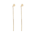 DISC THREADER EARRINGS-abc