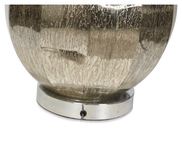 Paris Table Lamp with White Linen Shade-abc