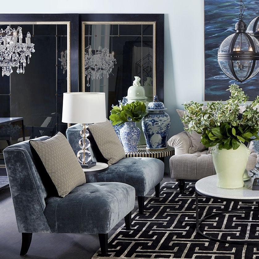 Columbo Floor Mirror - Black-abc