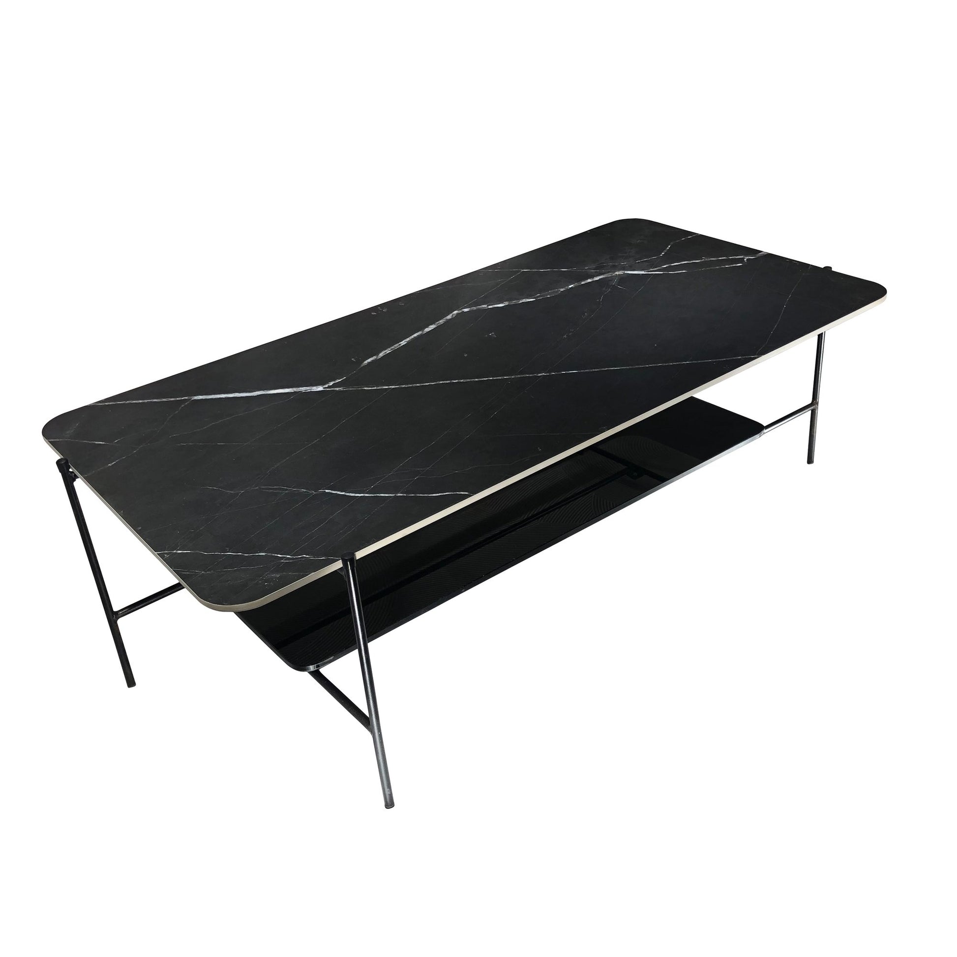 Cayman Coffee Table Black Porcelain-abc