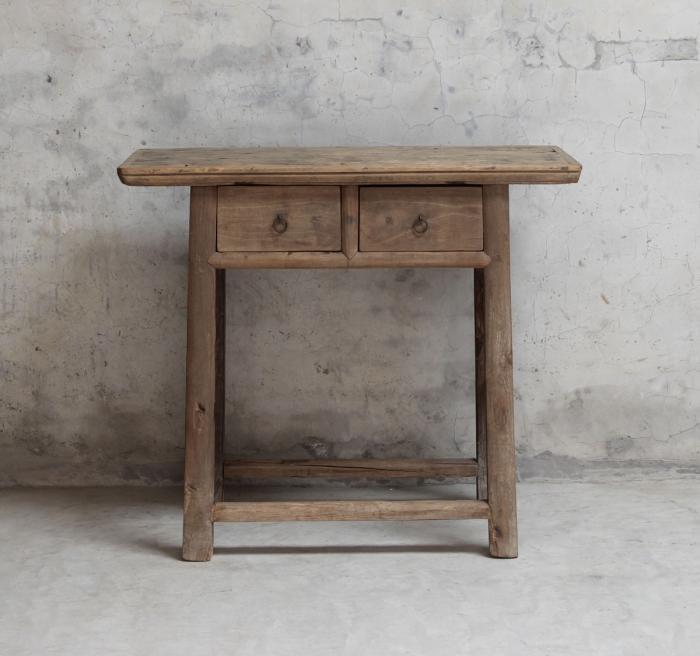 Shanxi Side Table 96cm Elm-abc
