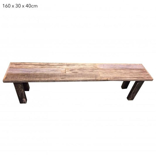 Timber Bench 160x30x40cm-abc