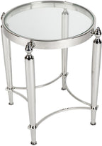 Jak Side Table - Nickel-abc