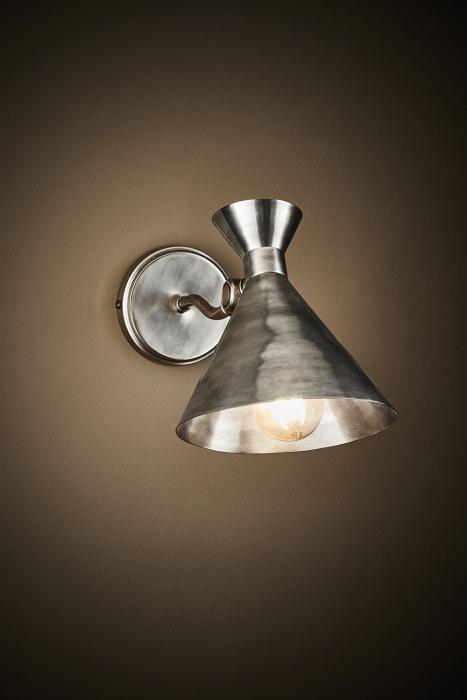 Lawson wall lamp in silver-abc