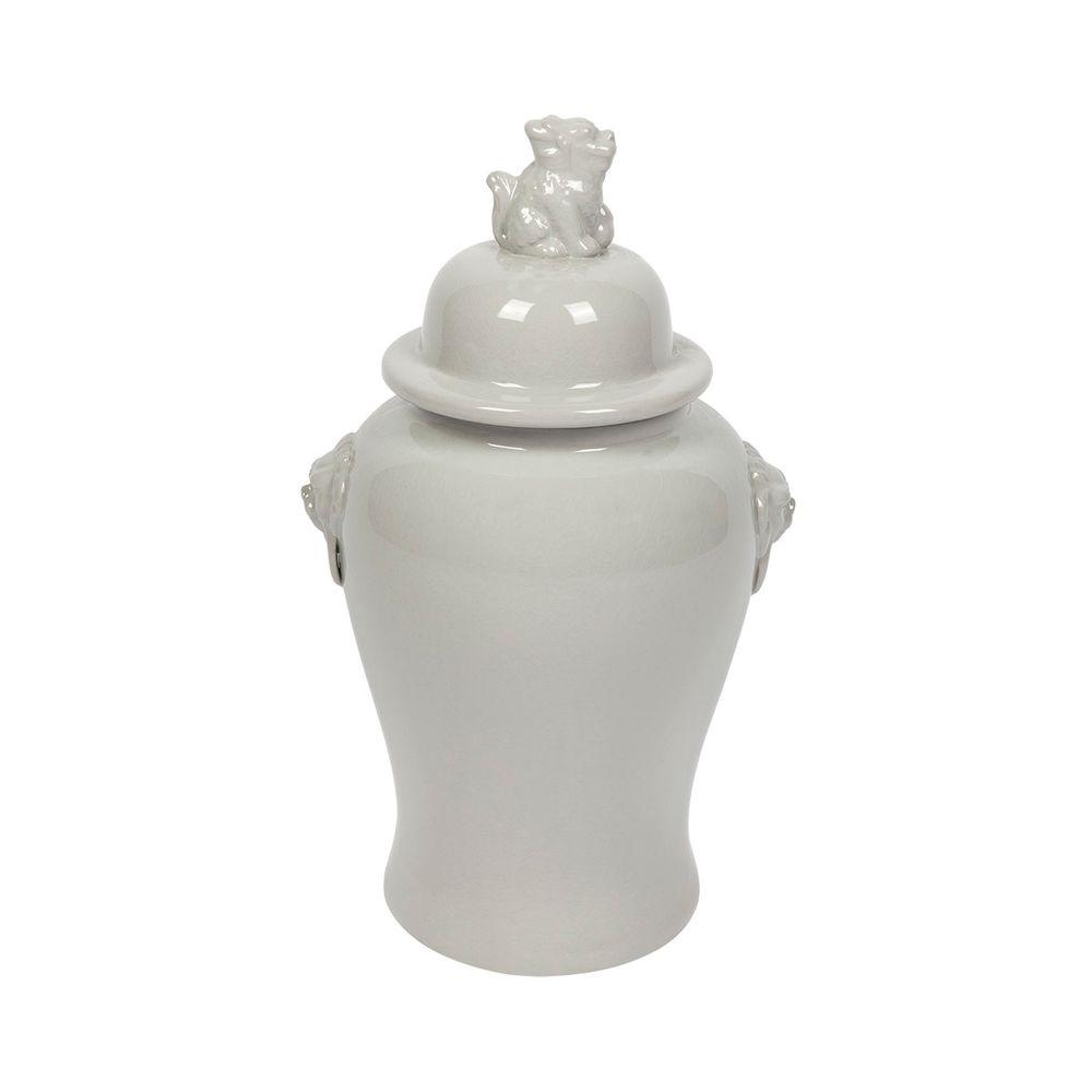 Lion Temple Jar - Small-abc