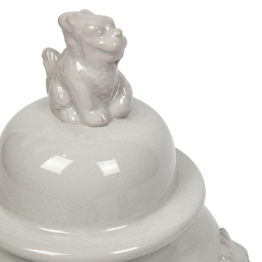 Lion Temple Jar - Small-abc
