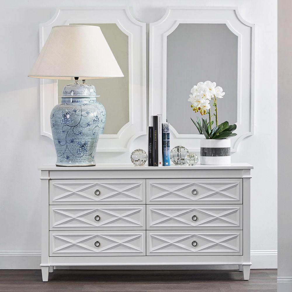 Plantation Chest - White-abc