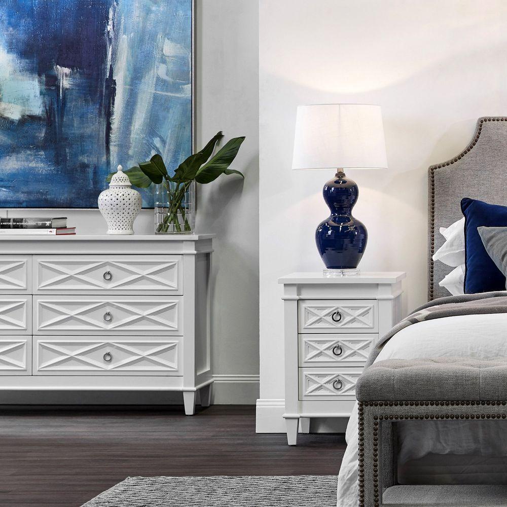 Plantation Chest - White-abc