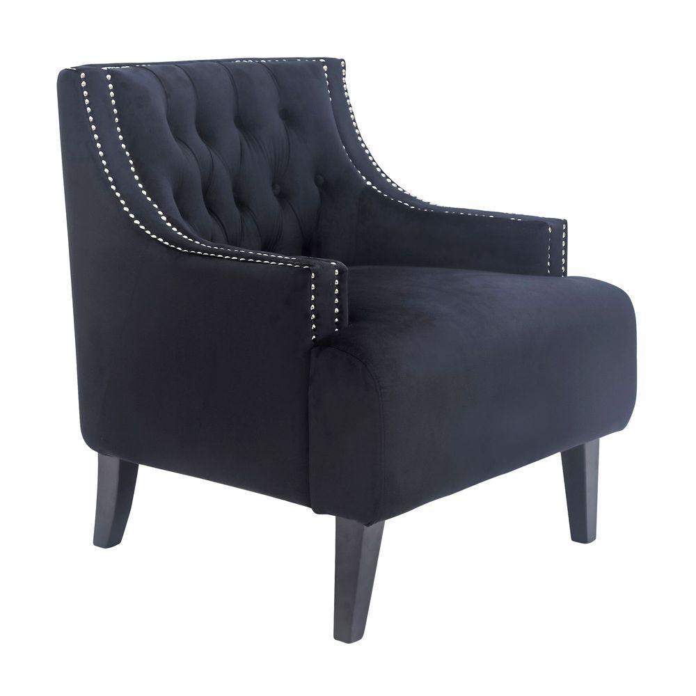 Skyler Arm Chair - Black-abc