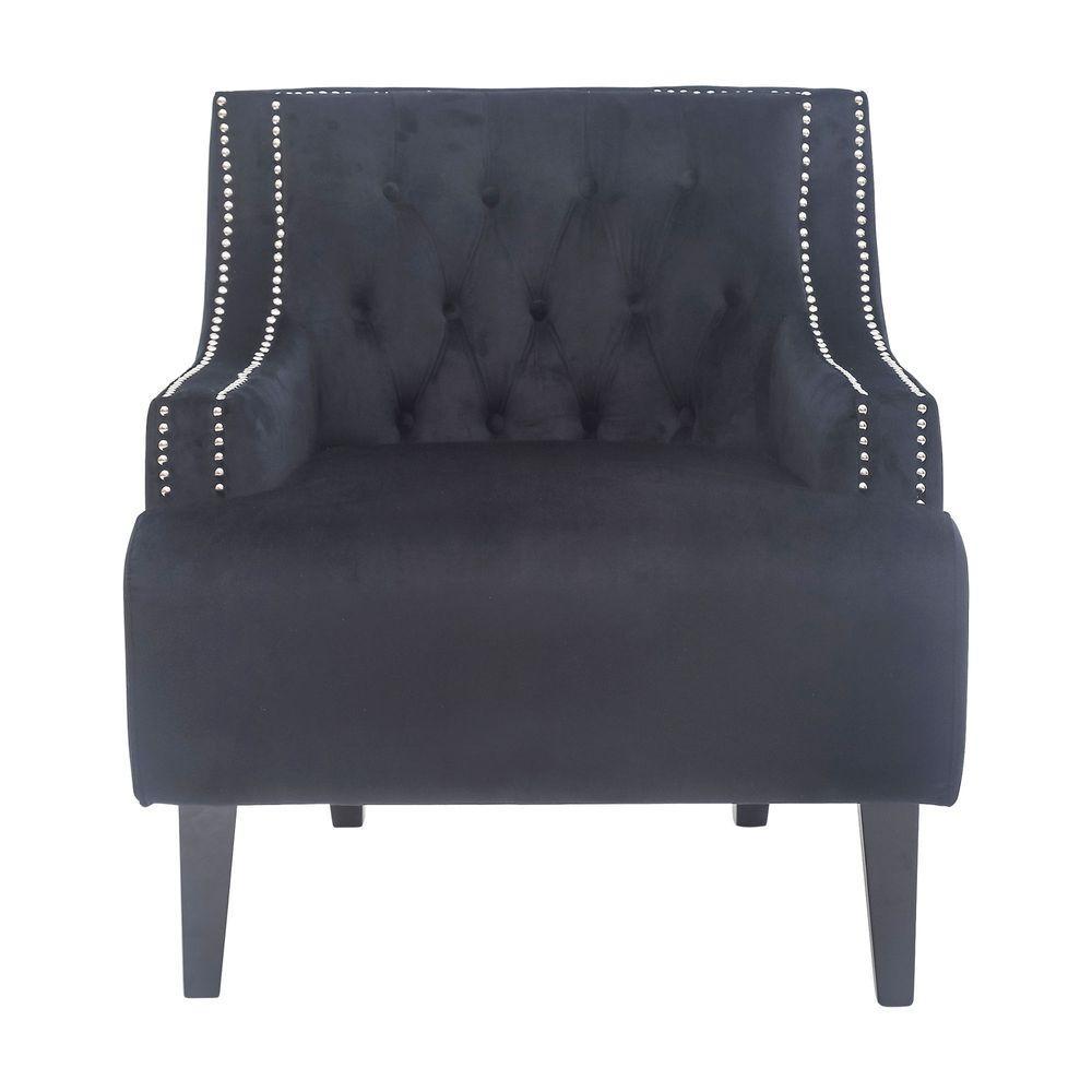 Skyler Arm Chair - Black-abc