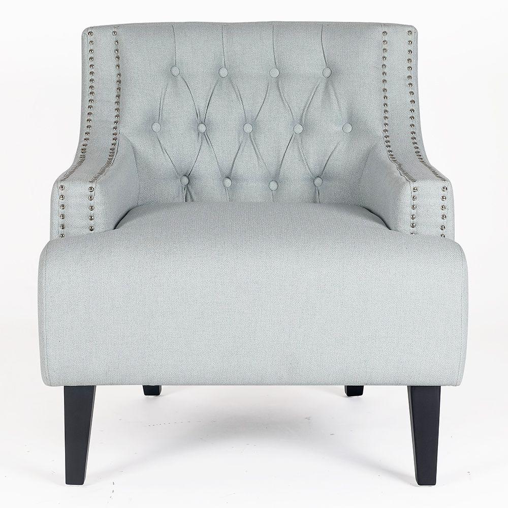 Skyler Arm Chair - Ice Blue-abc