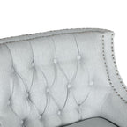 Skyler Arm Chair - Ice Blue-abc