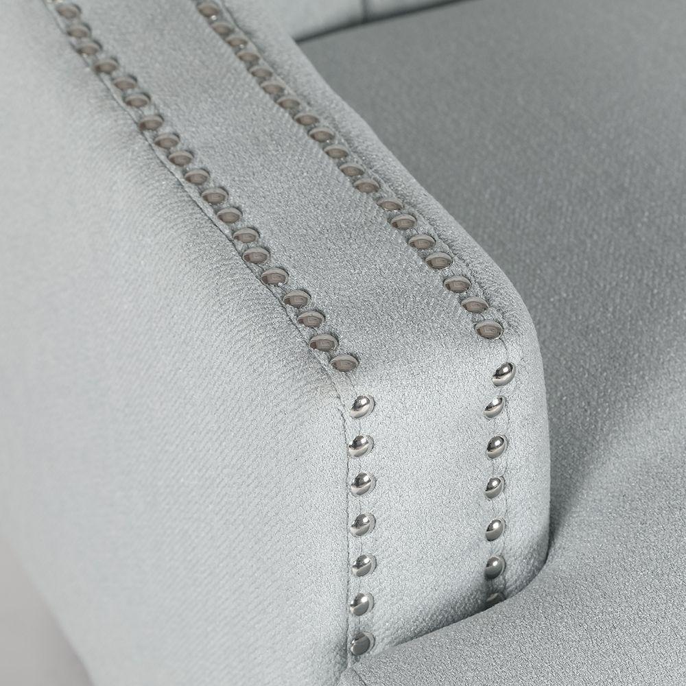 Skyler Arm Chair - Ice Blue-abc