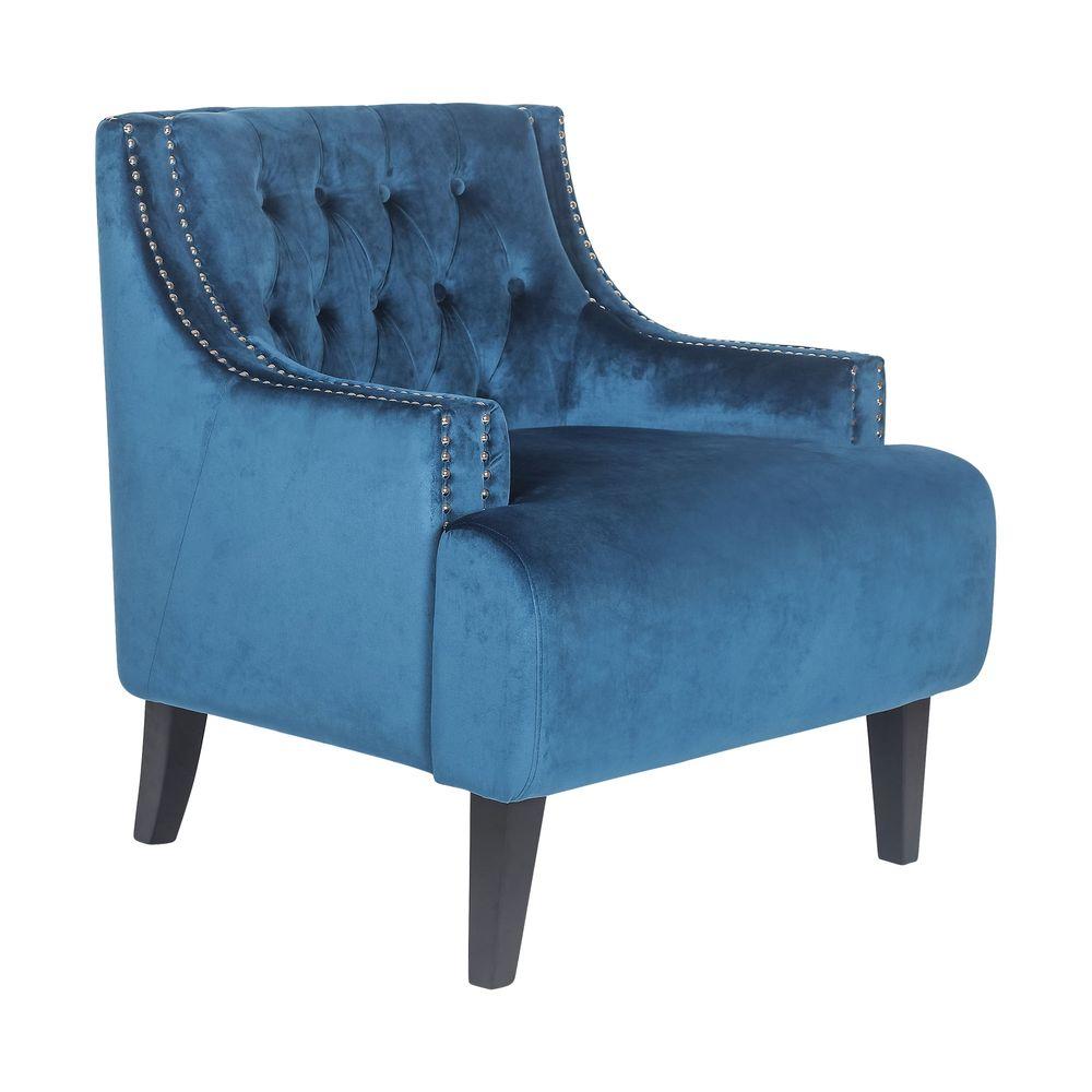 Skyler Arm Chair - Navy-abc