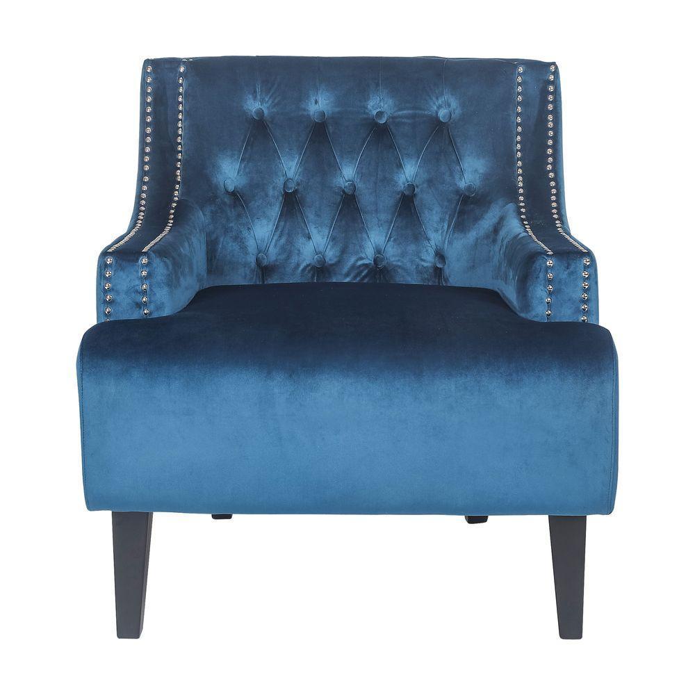 Skyler Arm Chair - Navy-abc