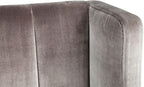 Central Park Headboard - King Charcoal-abc