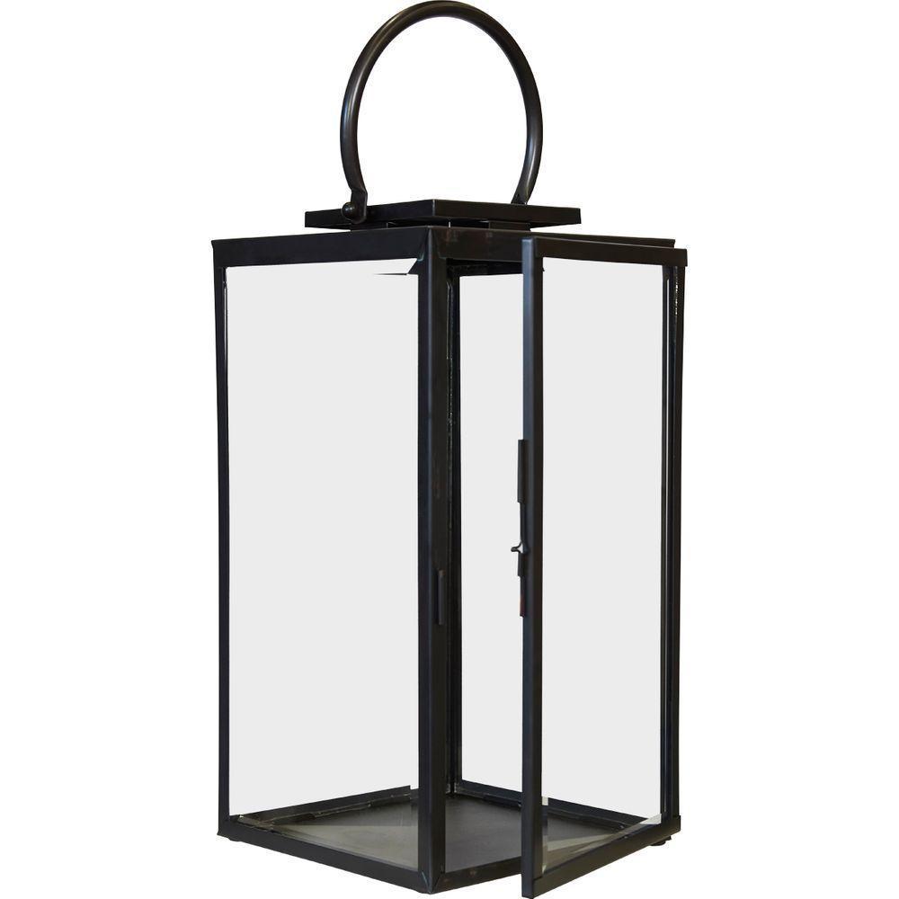 Bondi Lantern - Large Black-abc