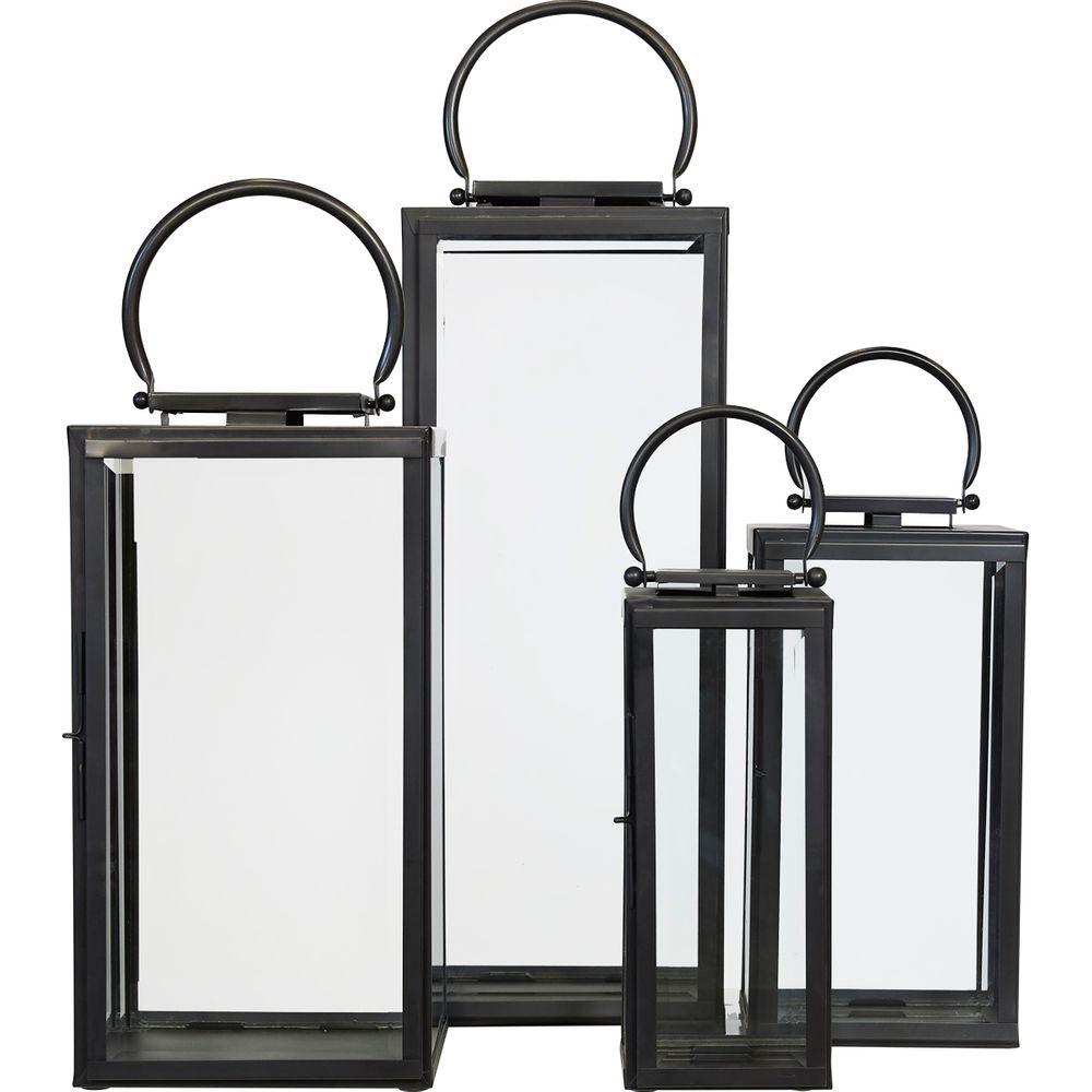 Bondi Lantern - Large Black-abc
