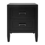 Soloman Bedside Table - Black-abc
