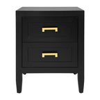 Soloman Bedside Table - Black-abc