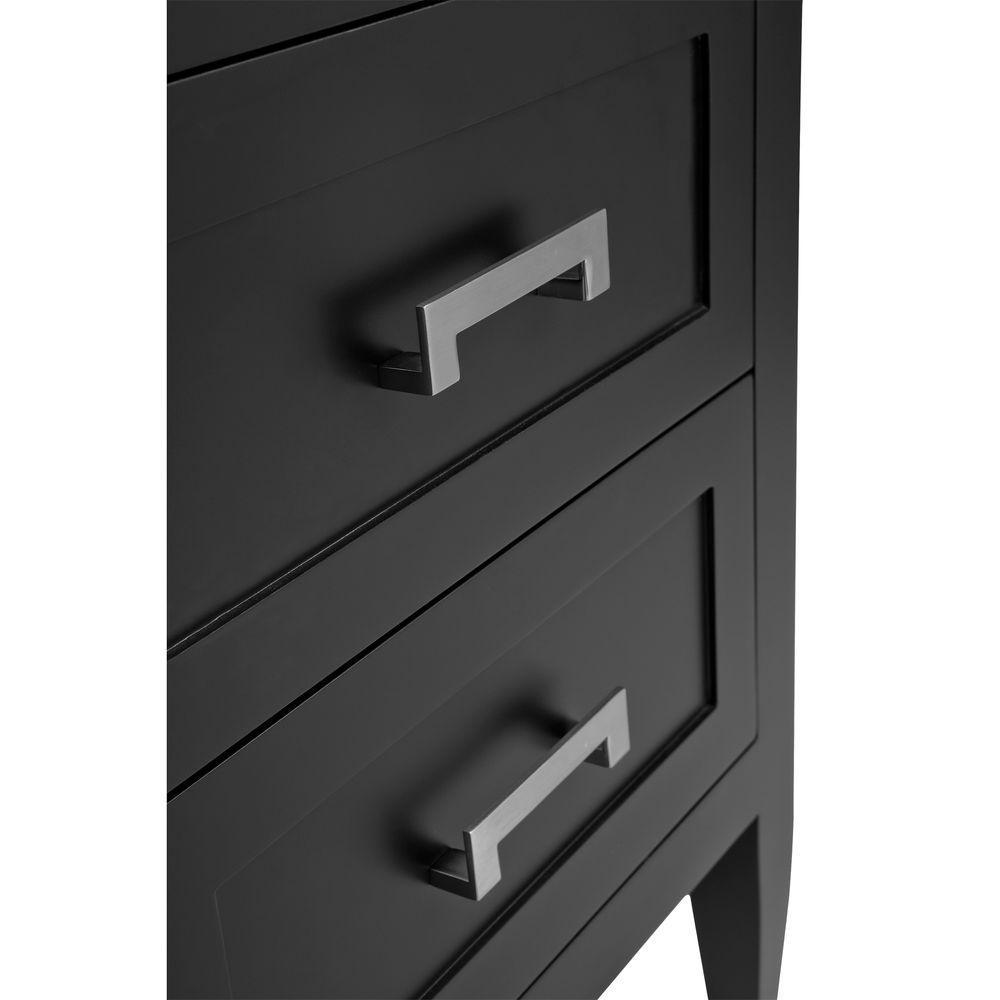 Soloman Bedside Table - Black-abc