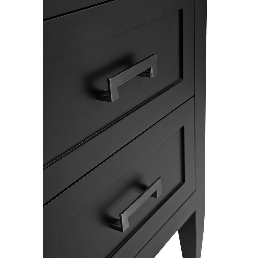 Soloman Bedside Table - Black-abc