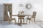 Makassar Round Extending Dining Table W1650 x D1200 x H750mm-abc