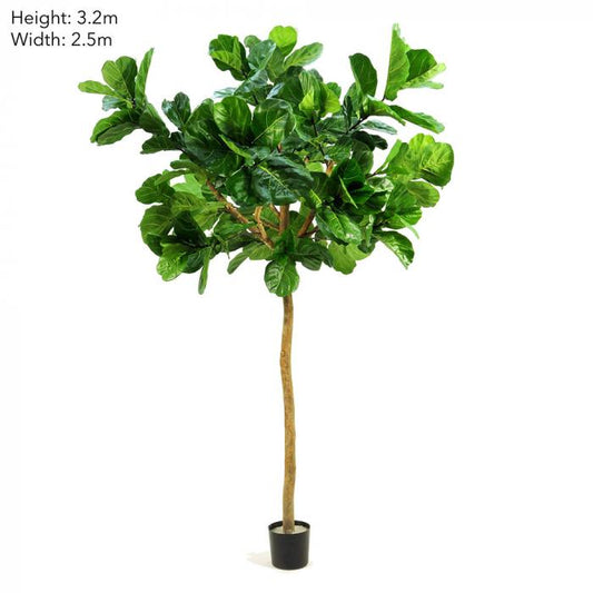 2.7m Fiddle Leaf Giant Faux Artifical Tree with 200 Leaves-abc