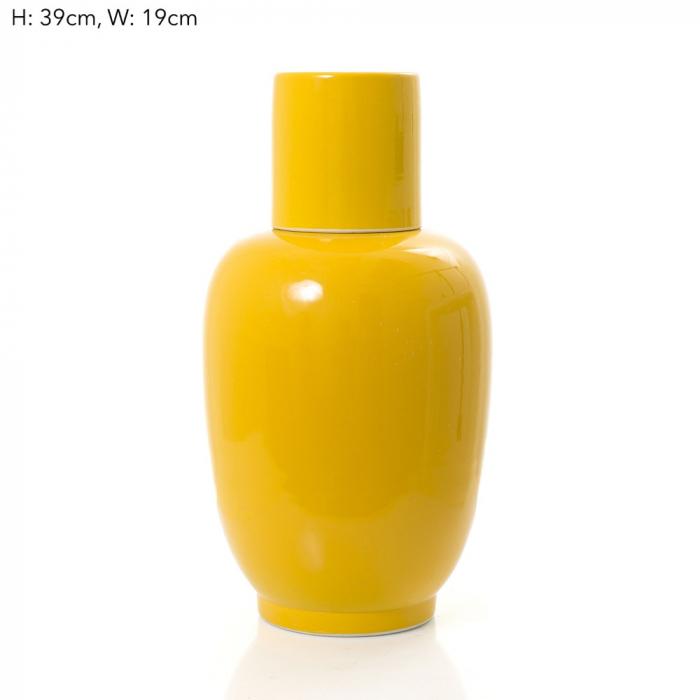 Hermes Ginger Jar Yellow-abc