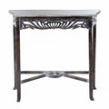 Carved Hall Table Black-abc