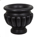 Marble Banana Planter Smooth Black-abc