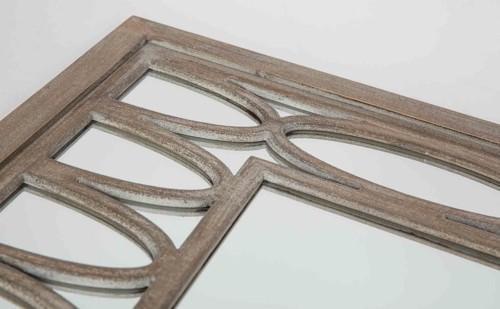 Wooden Lattice Mirror-abc