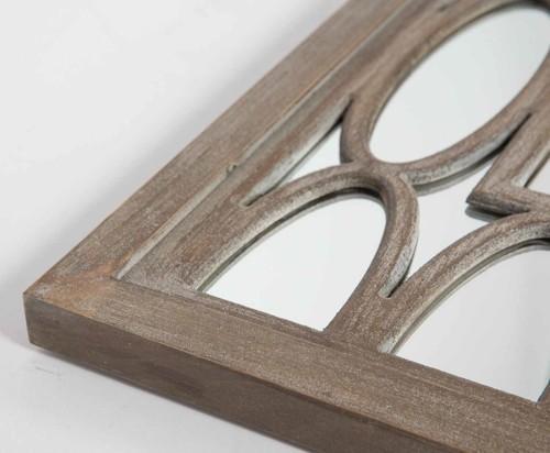 Wooden Lattice Mirror-abc