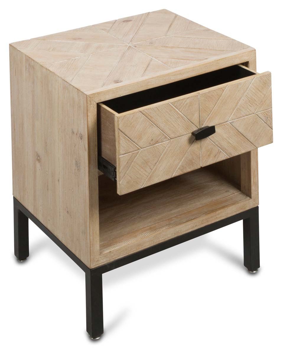 Kensington Single Draw Bedside Unit-abc