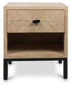 Kensington Single Draw Bedside Unit-abc