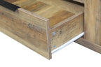 Atlanta Wood/Concrete Look Sideboard - Natural-abc
