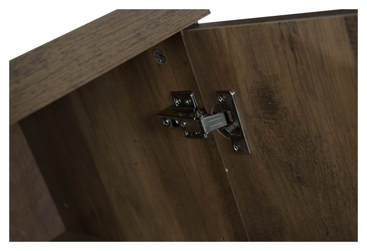 Atlanta Wood/Concrete Look Sideboard - Natural Veneer-abc