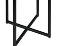 Harper Faux Concrete Side Table with Metal Legs-abc
