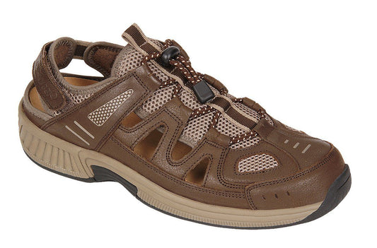 Alpine Brown Orthotic Sandal-abc